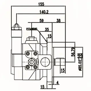 Medium Pressure Variable Displacement Vane Pump