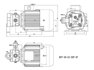 MVF-40-A3-3HP-4P